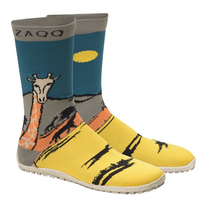 SOQQ Giraffe Yellow - ZAQQ Barfußschuhe