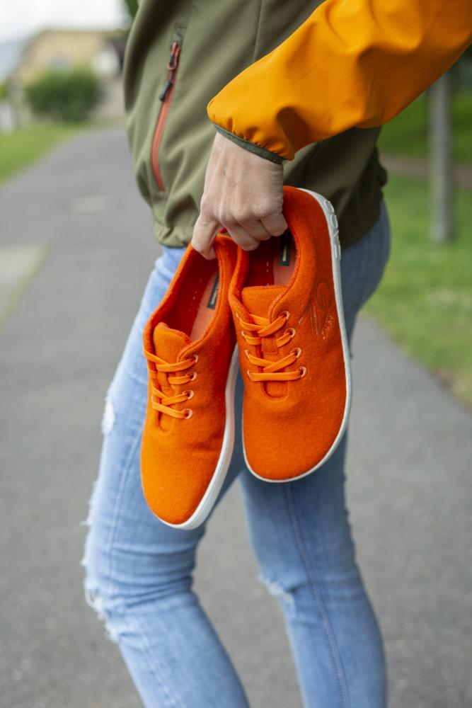 LIQE Orange - ZAQQ Barfußschuhe