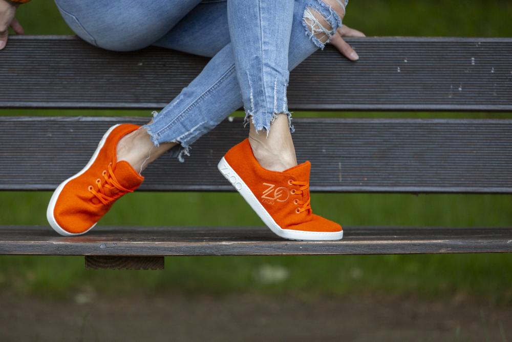 LIQE Orange - ZAQQ Barfußschuhe