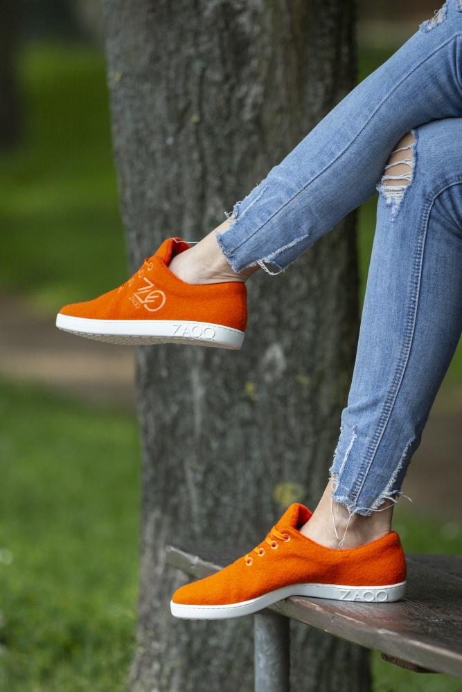 LIQE Orange - ZAQQ Barfußschuhe