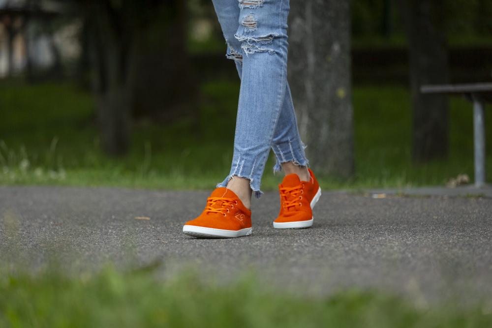 LIQE Orange - ZAQQ Barfußschuhe