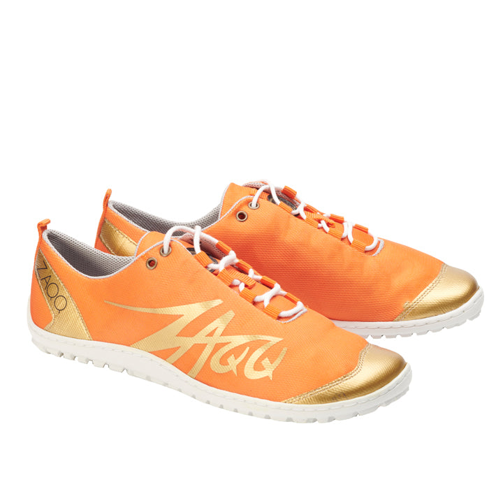 SQIM Orange Gold - ZAQQ Barfußschuhe