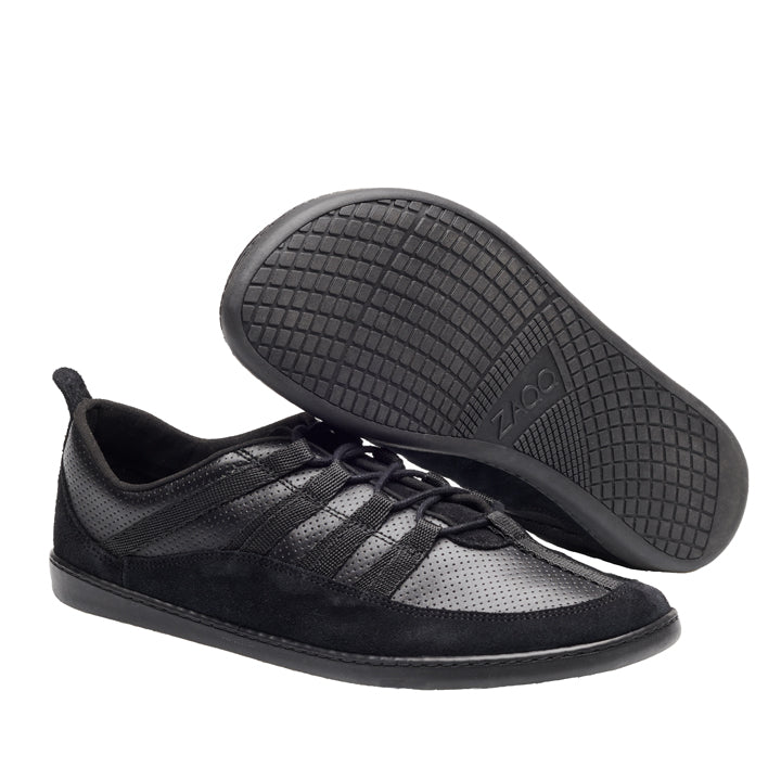 SPARQ Low Black - ZAQQ Barfußschuhe