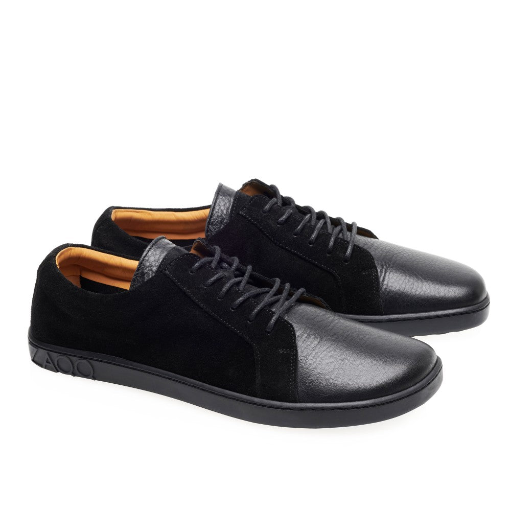 QORE Low  Black - ZAQQ Barfußschuhe