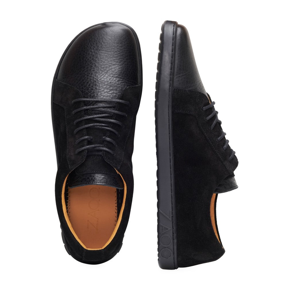 QORE Low  Black - ZAQQ Barfußschuhe