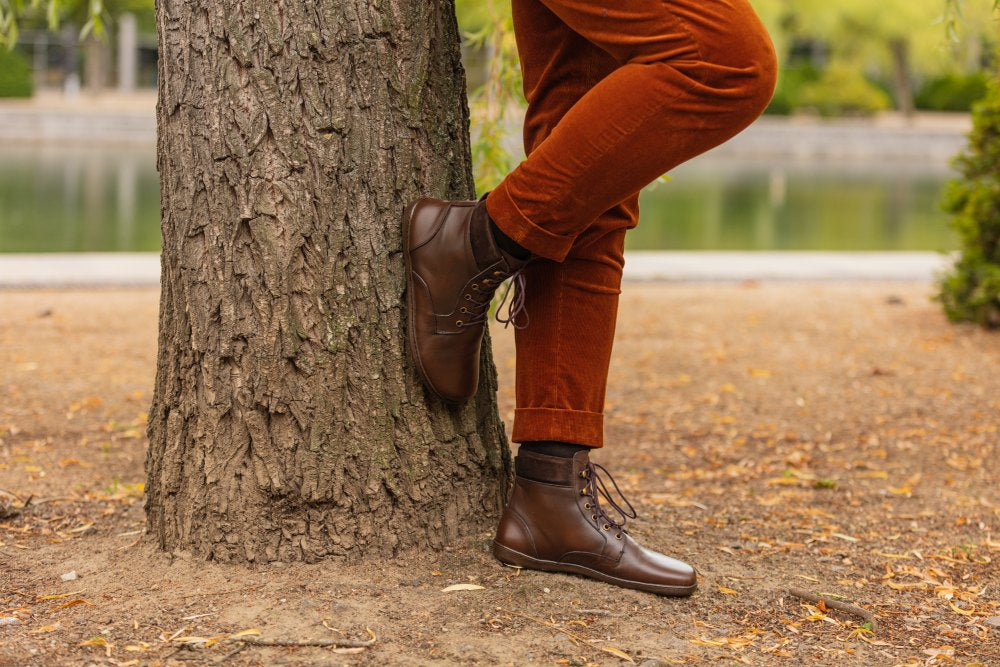 QORBY Brown - ZAQQ Barfußschuhe