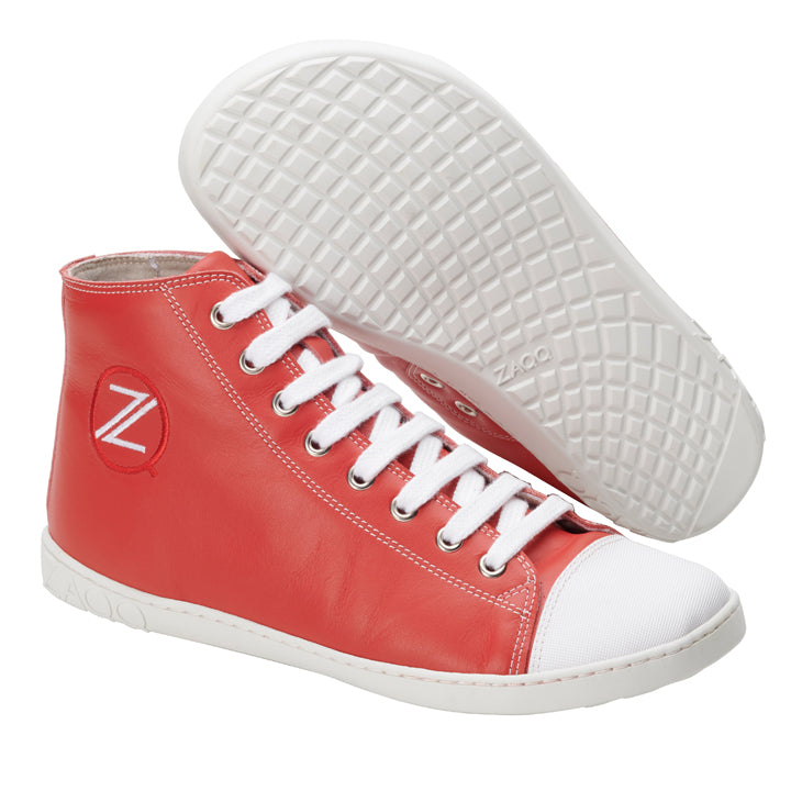 CHUQQS Red - ZAQQ Barfußschuhe