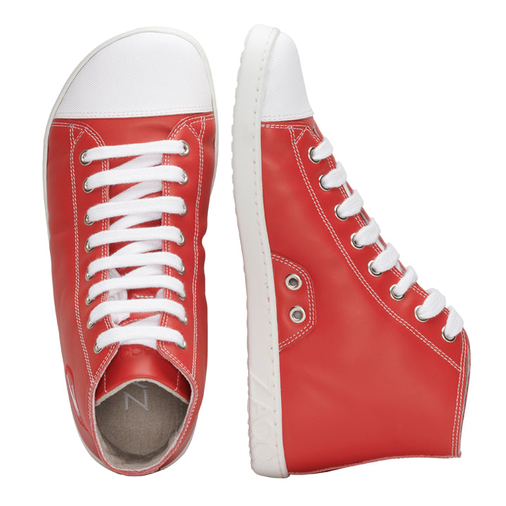 CHUQQS Red - ZAQQ Barfußschuhe